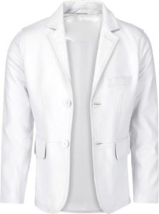 Générer des vestes de mode en cuir à manches longues pour hommes qui équilibrent parfaitement l'abordabilité et le style élevé pour une garde-robe polyvalente - Product Image 2