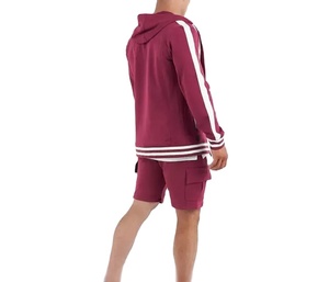 Custom Logo Men's Heavyweight Boxy <b>Sweatshirt</b> Comfortable Hoodie with <b>Full</b> <b>Zip</b> and Two Side Pockets - Product Image 6