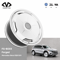 Jantes en alliage monobloc forgées Makstton BO03 personnalisées 6061-T6, 16-22 pouces, 5 trous, pour Mercedes-Benz EQB SUV