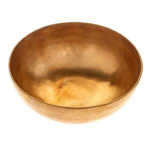 Bol de service élégant de forme ronde dorée, matériau métallique de qualité supérieure, bol pour la cuisine, vaisselle, bol de service au meilleur prix - Product Image 5