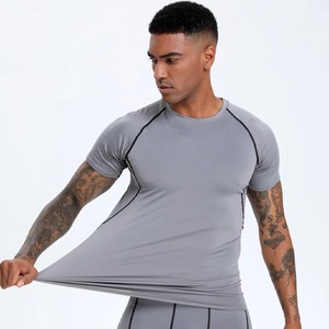 Haute qualité léger 3D imprimé hommes respirant éruption garde été entraînement chemise séchage rapide personnalisé Gym Jogging porter - Product Image 1