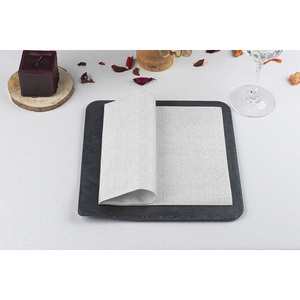 Tovaglioli Stampati Capri Grigi 40x40cm Bambulux Eco 480pz B2B - Product Image 1