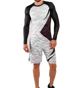 Custom Logo Manufacturer Sublimation Printed Bjj <b>Rashguard</b> Rash Guard Long Sleeve Mma Shirts - Product Image 6