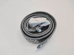 Men's Genuine Cow Hide Vintage Solid Casual <b>Belt</b> with Copper Buckle Durable 38mm Width 110-125cm Length - Product Image 3