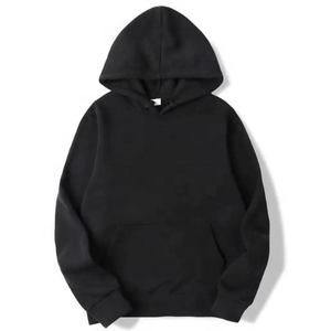 100% Polyester hommes sweats à capuche automne hiver décontracté couleur unie mâle à capuche hauts hommes sweats à capuche et sweats surdimensionné à capuche - Product Image 2