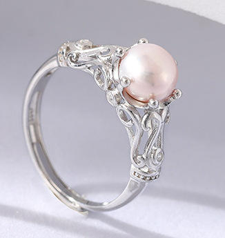 Pearl ring (Purple)