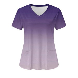 Blusa Médica Unisex de Alta Calidad, con Spandex, Suave, Elegante, Antiarrugas, Tejido Transpirable, Antideslizante, Fácil de Usar, de Secado Rápido, para Hospital - Product Image 3