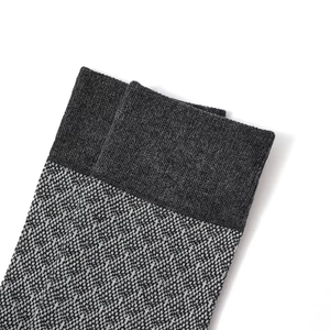 Crew <b>Socks</b> <b>Wool</b> Nylon Argyle Pattern Breathable Casual Adult Autumn Knitted Standard Thickness - Product Image 5