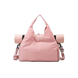 Wet & Dry Separation Gym Tote <b>Bag</b> with Yoga Mat Holder – Fashion Sports Carrier <b>Bag</b> for Men & Women | Custom Fitness <b>Bag</b> - Product Image 1