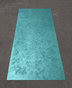 Panel Decorativo Metálico Dorado Moderno, Impermeable e Ignífugo, con Acabado Artístico Moteado para Diseño de Interiores Comerciales - Product Image 2