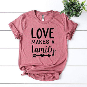 T-shirt promozionale Bella Canvas Family Is Love - Product Image 3