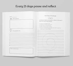 Lacon cá nhân biết ơn Tạp Chí tùy chỉnh sức khỏe máy tính xách tay Chánh Niệm món quà biểu hiện Nhật Ký và phản chiếu bằng văn bản - Product Image 3