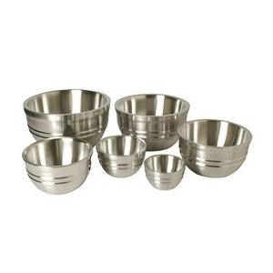 Moderno Tazón de Servir de Acero Inoxidable, Metal para Hogar, Hotel, Restaurante - Product Image 2