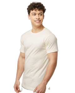 T-shirts personnalisés Bella Canvas Ringer pour hommes - Coton/fibre de bambou, impression numérique, design 3D - Product Image 2