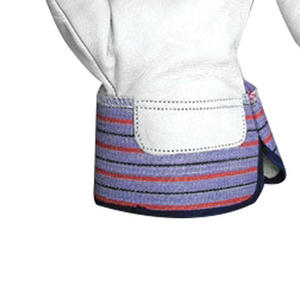 Guantes Profesionales de Trabajo Pesado para Aparejadores, de Cuero Granulado Reforzado de 8 milésimas de Pulgada con Grosor de 6 milésimas de Pulgada para Trabajos de Aparejado - Product Image 5