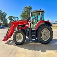 Tractores Usados Marca Massey Ferguson MF 7S.180 4WD Diseñados para la Excelencia Agrícola con Gran Capacidad de Motor y Calidad Superior