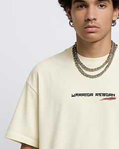 Cómoda Camiseta 100% de algodón Pima con cuello redondo para hombre, camiseta transpirable de fabricación deportiva de gran tamaño de 160 gramos - Product Image 3