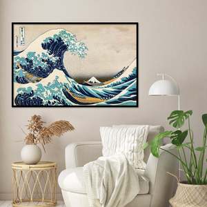 Katsushika Hokusai's Great Wave off Kanagawa <b>Poster</b> Durable Paper Wall Art - Product Image 2