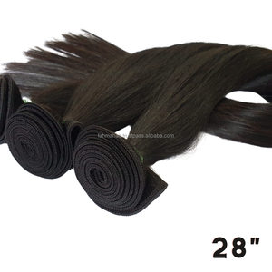 8A Grade Natural <b>Remy</b> <b>Human</b> <b>Hair</b> <b>Extensions</b> Sustainable Environment Friendly Soft Shiny Cuticle Aligned Weft in Natural Color - Product Image 6