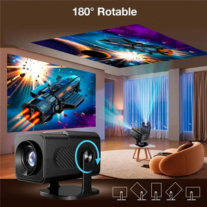 Mini Portable LED <b>Projector</b> Smart TV + Video Game Controllers - Assorted Colors - Product Image 5
