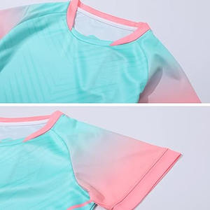 Conjunto personalizado de camiseta de fútbol para hombres y niños, chándal de fútbol transpirable de secado rápido para hombres y niños, conjunto de uniforme de fútbol de entrenamiento, todas las tallas - Product Image 5