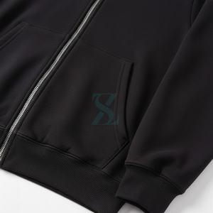 Sweats à capuche avec fermeture éclair réguliers pour femmes Fournisseur d'usine OEM Vente en gros Vêtements de ville d'hiver sur mesure Vêtements d'extérieur Gym Casual Fleece - Product Image 6