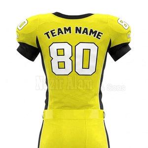 Uniforme de football américain pour activités de plein air, tissu doux au toucher, qualité durable pour les séances d'entraînement et les matchs de compétition - Product Image 5