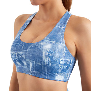Custom logo women yoga <b>bra</b> oem breathable <b>stretch</b> top for fitness gymwear branding activewear private label custom apparel lines - Product Image 1