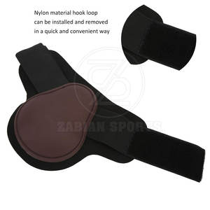 Bottes de boulet réglables pour chevaux avec fermetures à crochet et boucle Bottes de boulet solides pour chevaux avec protection contre les chocs - Product Image 2