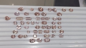 Producto a granel hecho a mano increíblemente caliente natural morganita piedras preciosas melocotón Rosa cristal forma mixta tamaño libre lote - Product Image 4