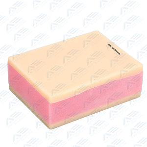 Kit de pratique de la suture pour étudiants en médecine, ensemble complet d'instruments en acier inoxydable, coussin en silicone pour la peau, pour la chirurgie générale - Product Image 2