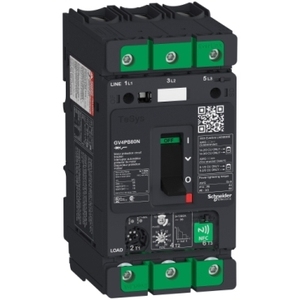 Interruttore Automatico Motore SCHNEIDER ELECTRIC TeSys GV4 3P 80A Icu 50kA Termomagnetico Multifunzione Certificato UL489 - Product Image 1