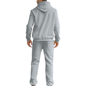 Survêtement coupe-vent personnalisé avec logo, pantalon de jogging respirant, survêtement pour homme, 100% coton - Product Image 2