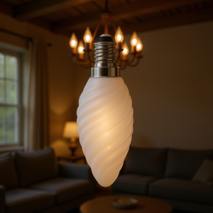 หลอดไฟ LED E14 230V แบบด้าน 40W รูปทรงเทียน - Product Image 3