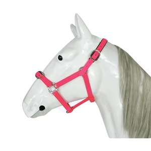 NOUVEAU ARRIVÉ Halter Horse Harness Equipement d'équitation Collier de tête en cuir Bride Horse Poulain Halter Rack - Product Image 1