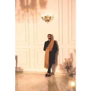 Chal personalizable tejido Lohi para hombre, bufanda Pashmina de invierno, traje de boda étnico para hombre en India Lohi 2025 - Product Image 2