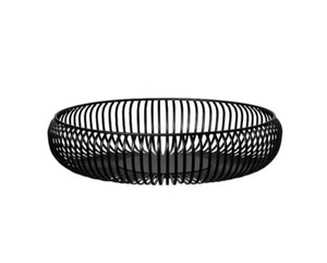 Cesta de frutas de alambre de metal de forma redonda de diseño único Cestas de almacenamiento de accesorios de cocina para exportaciones de India - Product Image 2