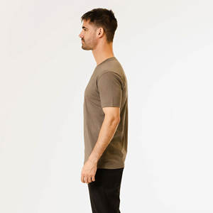 T-shirt en coton à manches courtes respirant, prix d'usine OEM - Product Image 3