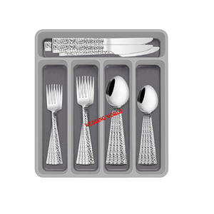 Nuevos cubiertos de metal Diseñador de lujo Cubiertos hechos a mano Diseño clásico Venta al por mayor Nuevos cubiertos de metal - Product Image 6