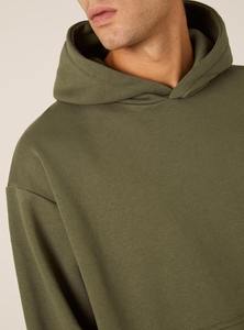 Sudadera con capucha de corte holgado con tejido de algodón suave - Product Image 3
