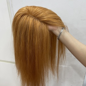 ¡PELUCAS BOB! Topper vietnamita cabello humano color negro natural Cierre de encaje recto natural parte media - Product Image 4