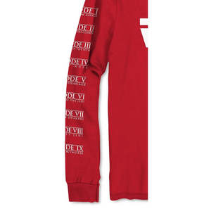 Felpa con Grafica Rossa Star Wars da Uomo Taglia X-Large, Camicia Casual in Popeline 100% Cotone - Product Image 3