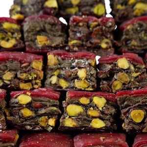 Top Rated Premium Turkish Delight Pomegranate Pistachio Cubes Fruity <b>Sweet</b> Box <b>Packaging</b> 12 Month Shelf Life - Product Image 2