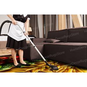 พรมลายมะเขือเทศและโหระพา, พรมสั่งทำ, พรมพิมพ์ลาย, พรมโกเบลน - Product Image 5