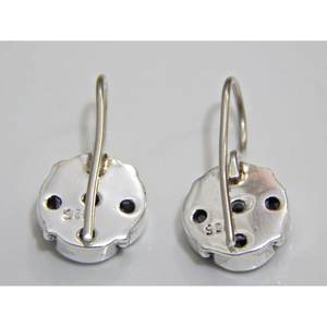 925 <b>Sterling</b> <b>Silver</b> Freshwater Pearl Earring <b>Stud</b> Minimalist Floral Design for Weddings and Special Occasions - Product Image 4