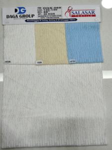 Tissu de chemise à motif hexagonal biologique infroissable avec finition lisse et longue tenue conçu pour être utilisé comme doublure - Product Image 3