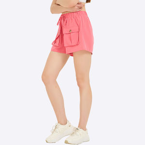 ... Pantalones cortos de verano para mujer, estilo ligero y cómodo para viajes en la playa, caminar, uso al aire libre y uso diario - Product Image 3