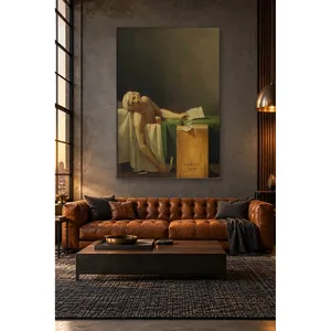 Fida Jacques-Louis David La mort de Marat Impression sur toile - Product Image 3