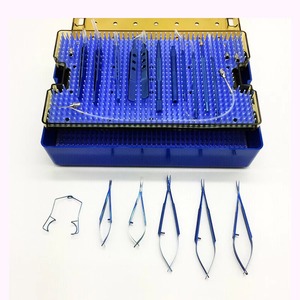 Juego de Cataratas de Titanio, Herramientas Oftálmicas para Ojos, 21 Piezas con Caja y Bandeja de Esterilización - Product Image 3