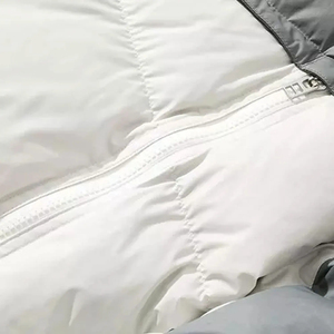 Veste matelassée à capuche en toile respirante de haute qualité avec logo personnalisé pour homme, style streetwear, vente en gros pour la vente en ligne - Product Image 6